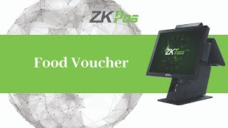 Food Voucher in ZKTeco Restaurant POS Software [upl. by Tnias]