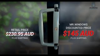 DS 3135 TIMBARA SLIDING PATIO DOOR LOCK SALE  MRWINDOWS [upl. by Aiyram]