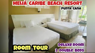 ROOM TOUR  MELIÁ CARIBE BEACH RESORT [upl. by Ecinue813]