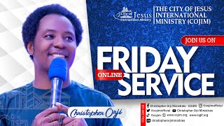 Friday Online Service With Christopher Orji  wwwcojimorg wwwlogiforg 08032024 [upl. by Ahsieker22]