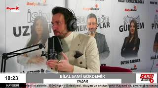 Kayseri 7 Kitap Fuarı  Yazar Bilal Sami Gökdemir [upl. by Secunda734]