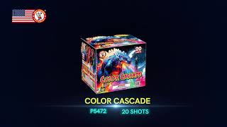 Color Cascade 5472 Winda Fireworks [upl. by Lirba]