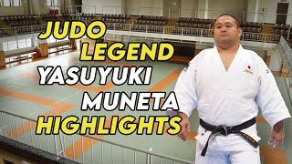 Yasuyuki Muneta 棟田 康幸 Judo Legend Highlights Compilation  King of AshiWaza [upl. by Yelhs]