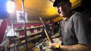 Cork gun shooting in japan [upl. by Waxler]