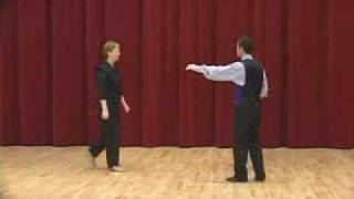 Bronze Waltz  The Hesitation Change Ballroom Dance Lesson [upl. by Jewel]