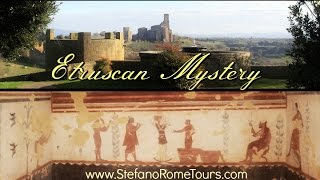 Etruscan Mysteries  Explore the Underground Tarquinia Necropolis and the Medieval town of Tuscania [upl. by Haeel]