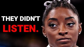 “I TRIED TO WARN YOU” – SIMONE BILES LAST WARNING 2024 [upl. by Newo227]