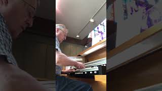 Westworth United Church Digital Organ [upl. by Akinom241]