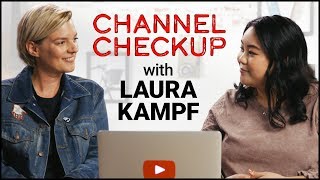 Advice from a YouTube Partner Manager  Channel Checkup ft Laura Kampf [upl. by Alodee]