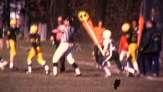 Wharton vs Long Valley New Jersey Midget Football  1974 [upl. by Eimyaj]