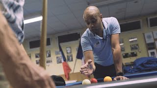 Leçon de billard français avec Willy Gérimont champion d’Europe 712 [upl. by Evelc469]