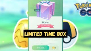 Pokémon Go New Limited Time Special Box  Pokemon Go New Free Box From Niantic  rare Items Free Box [upl. by Mateya594]