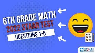 2022 STAAR 6th Grade Math Test Questions 15 [upl. by Justine]