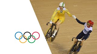 Cycling Track Womens Sprint Final GBR v AUS Full Replay  London 2012 Olympics [upl. by Drahcir]