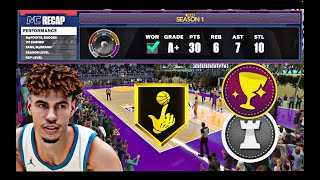 THIS 68 TWO WAY REBOUNDING PLAYMAKING BUILD HAS BEEN DOMINATING THE REC ON NBA2K24 [upl. by Mecke]