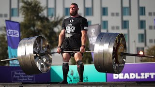 WORLD RECORD Oleksii Novikov Lifts 1185 LBS 18quot Partial Deadlift  2020 [upl. by Thor]