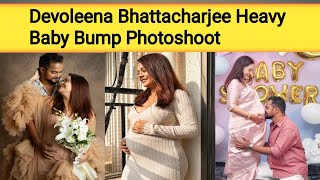 Devoleena Bhattacharjee Heavy Baby Bump Photoshoot  Pregnant Devoleena Bhattacharjee Baby Bump [upl. by Aikram]