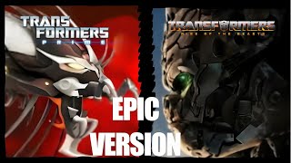 Transformers Predaking VS Maximals  EPIC MASHUP Prime x ROTB [upl. by Ela]