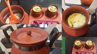 Mitti ka bartan how to make Mitti ke bartan Mein banaa Hua khana easy recipe [upl. by Nalehp810]