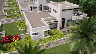 Maisonette Exterior  Part 1  Paazuri Residence Plan in MalindiKenya [upl. by Annoyt]