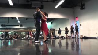 waltz ELAC Social Dance Spring 2016 [upl. by Htiderem946]