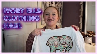 Ivory Ella Clothing Haul [upl. by Aical]