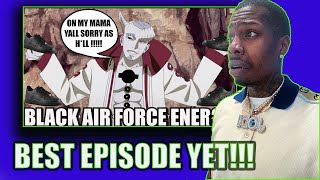 BLACK AIRFORCE ENERGY IS BACK ISSHIKI THE TORMENTOR   REACTION [upl. by Trumaine]