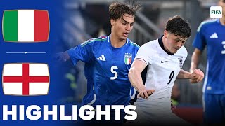 England vs Italy  Highlights  U20 International Friendly 10102024 [upl. by Clotilda]