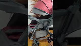 Tutorial Cara membuka dan melipat Stroller Pliko Nevada [upl. by Ynner]