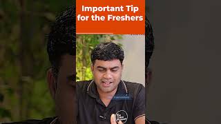 Important Tip For The Freshers  shorts kiransir [upl. by Ioves]