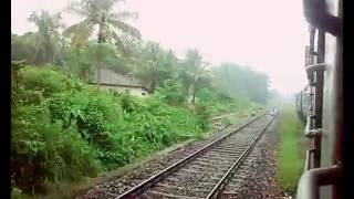 12619 LTTMangalore central matsyagandha express arrives on time at surathkal [upl. by Sigvard219]