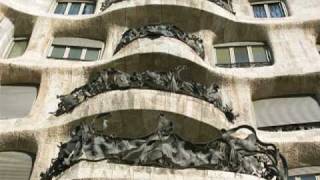 The architecture of Antonio Gaudi in Barcelona [upl. by Walling]