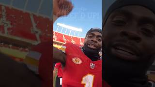 🚨Jerick McKinnon Being WILD🤣 chiefs kansascitychiefs nfl [upl. by Tillford]