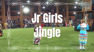 Jr Girls Jingle  2024 Grand Ronde Pow Wow  Powwowscom [upl. by Raasch123]