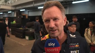 Christian Horner Best in the world at the moment  Post Race Interview 2024 Sao Paulo GP [upl. by Laeira]