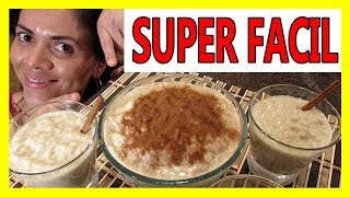 💖 ARROZ CON LECHE RECETA CASERA ✅ CREMOSITO [upl. by Wilber762]