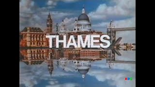 Thames adverts amp link announcer Philip Elsmore 18th February 1988 [upl. by Yahsram]