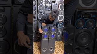 ➡️Double Tower Speaker 😘 Double Hkbeats speaker hometheater tower hkbeats shortfeed shorts [upl. by Valtin330]