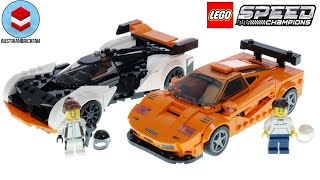 LEGO Speed Champions McLaren Solus GT amp McLaren F1 LM Speed Build 76918 [upl. by Lebasi]