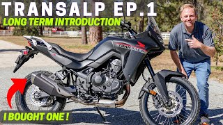 I Bought a Honda Transalp 750  LongTerm Test Introduction EP1 [upl. by Deny]