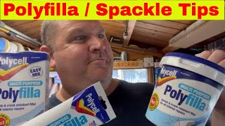 The Best Type of Polyfilla  spackle amp how to store it [upl. by Eilram]