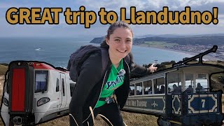 Train Ride to Llandudno amp Summiting the Great Orme [upl. by Edna]