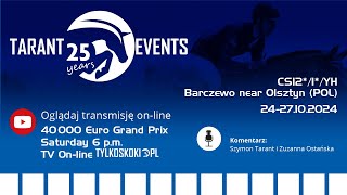 CSI Barczewo 🔴 🏇 25 years Tarant Events Grand Prix 26102024 [upl. by Rheingold]