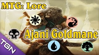 MTG Lore Ajani Goldmane [upl. by Frohne768]