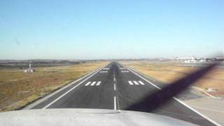 Cessna 172 landing at Jerez de la Frontera runway 20 [upl. by Nylirahs638]