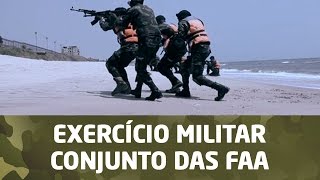 EXERCÍCIO MILITAR CONJUNTO DAS FAA [upl. by Skipp]