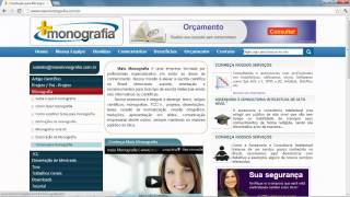 Tutorial Como fazer Monografia  Passo a Passo [upl. by Ekalb]