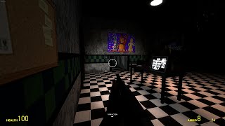 Garrys mod  Fnaf 2 map With Events [upl. by Sualocin]