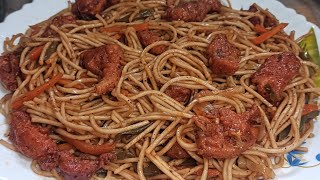 Chicken Chow Mein RecipeChicken Noodles Recipe [upl. by Wylma]