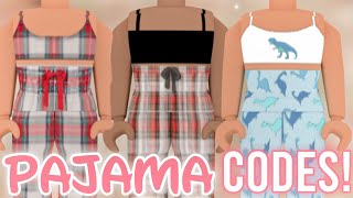 aesthetic roblox pajamas WITH CODES  LINKS [upl. by Duval]